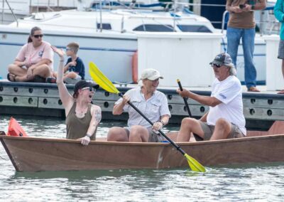 people in boat in water